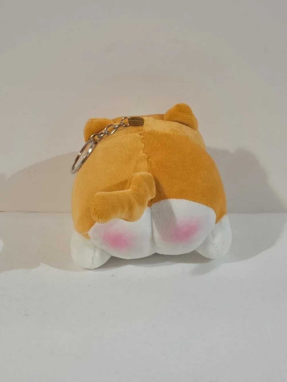 shiba inu plushie keychain